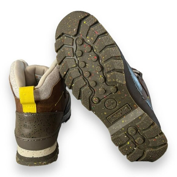 Timberland Brown and Gray Ankle Boots - Picture 7 of 9